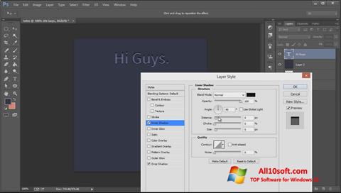 Screenshot Adobe Photoshop CC per Windows 10