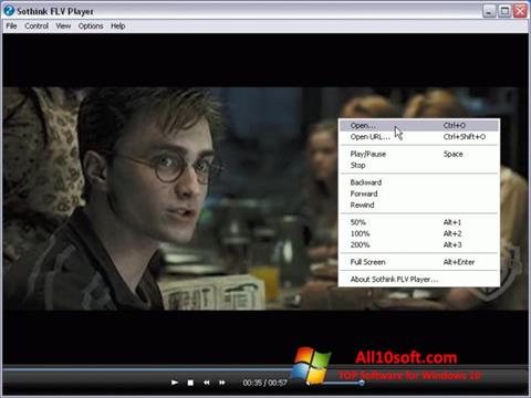Screenshot FLV Player per Windows 10