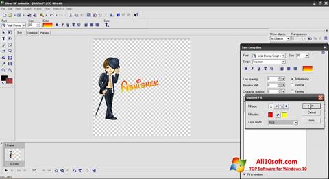 Screenshot Ulead GIF Animator per Windows 10