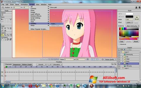 Screenshot Anime Studio per Windows 10