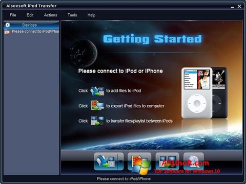 Screenshot iPhone PC Suite per Windows 10