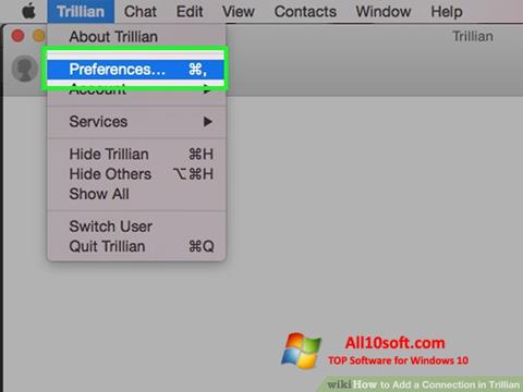 Screenshot Trillian per Windows 10