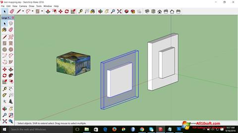 Screenshot SketchUp Make per Windows 10