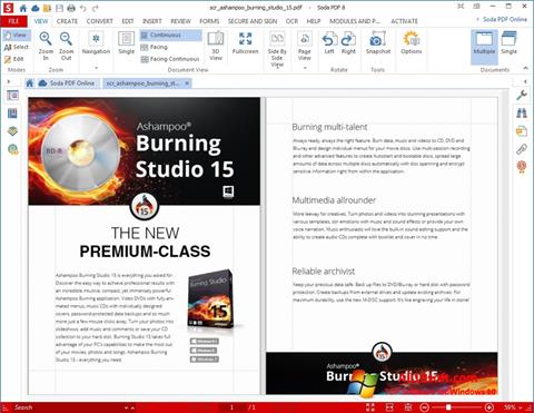 Screenshot Soda PDF per Windows 10
