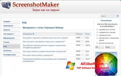 Screenshot ScreenshotMaker per Windows 10