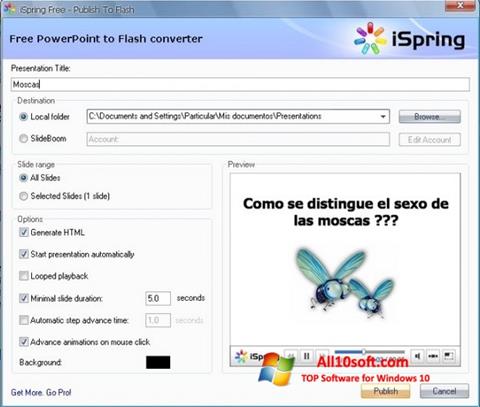 Screenshot iSpring Free per Windows 10
