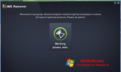 Screenshot AVG Remover per Windows 10