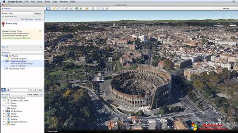 Screenshot Google Earth per Windows 10