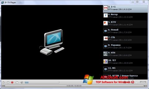 Screenshot IP-TV Player per Windows 10