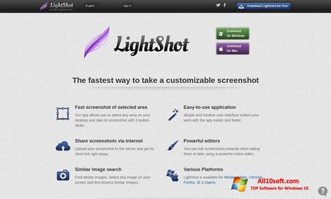 Screenshot LightShot per Windows 10
