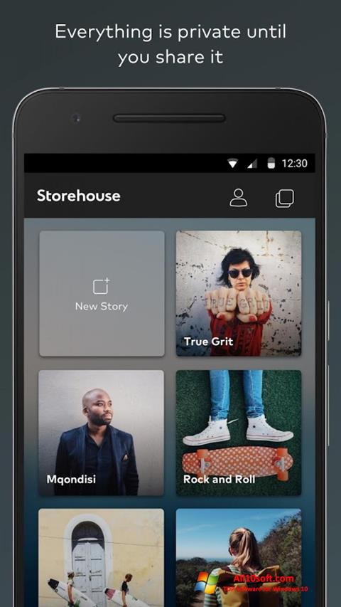 Screenshot StoreHouse per Windows 10