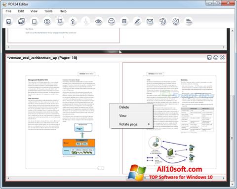 Screenshot PDF24 Creator per Windows 10