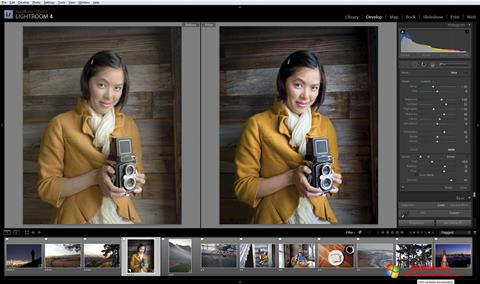 Screenshot Adobe Photoshop Lightroom per Windows 10