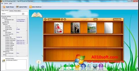 Screenshot Bookshelf per Windows 10
