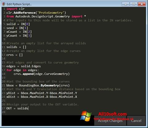 Screenshot Python per Windows 10