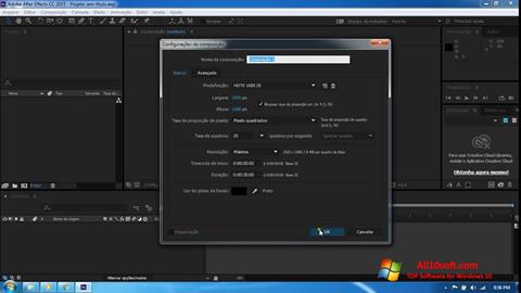 Screenshot Adobe After Effects CC per Windows 10