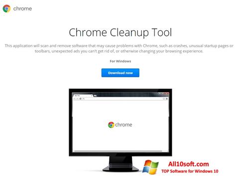 Screenshot Chrome Cleanup Tool per Windows 10