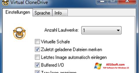 Screenshot Virtual CloneDrive per Windows 10