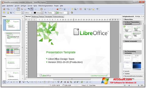 Screenshot LibreOffice per Windows 10