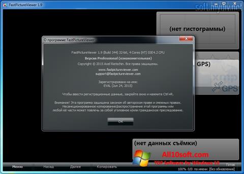 Screenshot FastPictureViewer per Windows 10