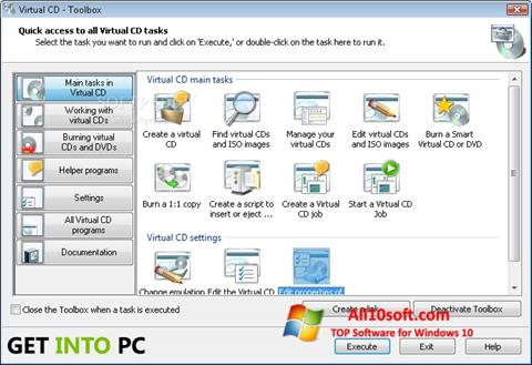 Screenshot Virtual CD per Windows 10