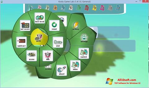 Screenshot Kodu Game Lab per Windows 10