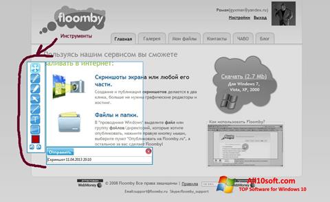 Screenshot Floomby per Windows 10