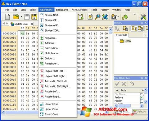 Screenshot Hex Editor Neo per Windows 10