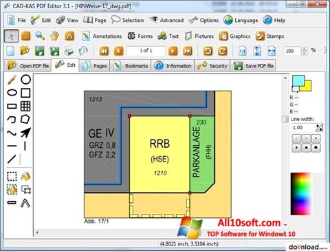 Screenshot PDF Reader per Windows 10