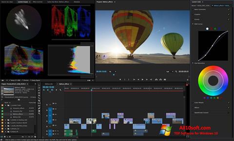 Screenshot Adobe Premiere Pro CC per Windows 10