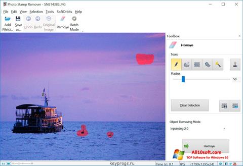 Screenshot Photo Stamp Remover per Windows 10