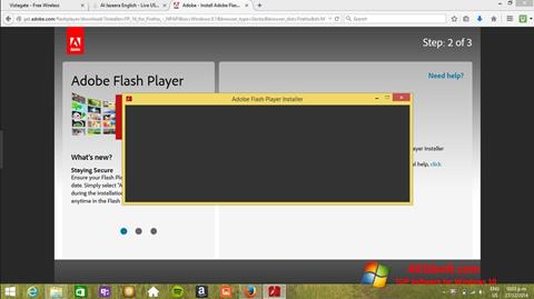 adobe flash player install windows 10