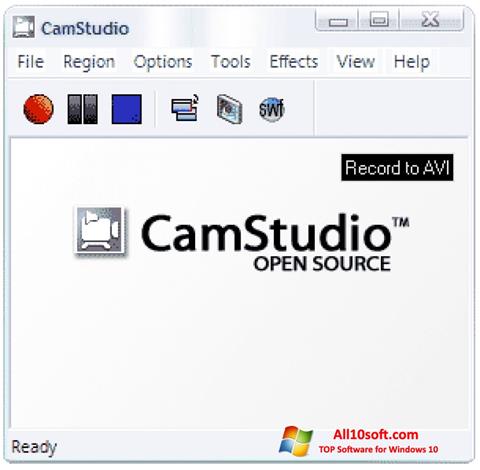 Screenshot CamStudio per Windows 10