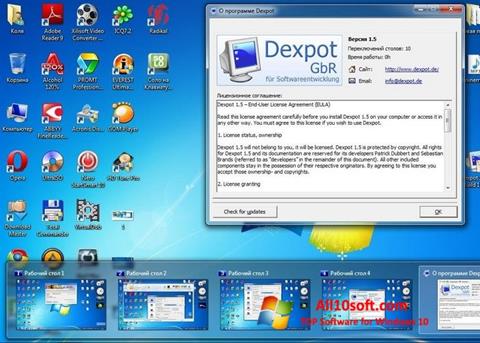 Screenshot Dexpot per Windows 10