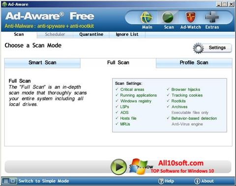 Screenshot Ad-Aware Free per Windows 10